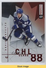 2022-23 Upper Deck CHL 2001 Throwback Achievement David Goyette #A4 READ 0r4