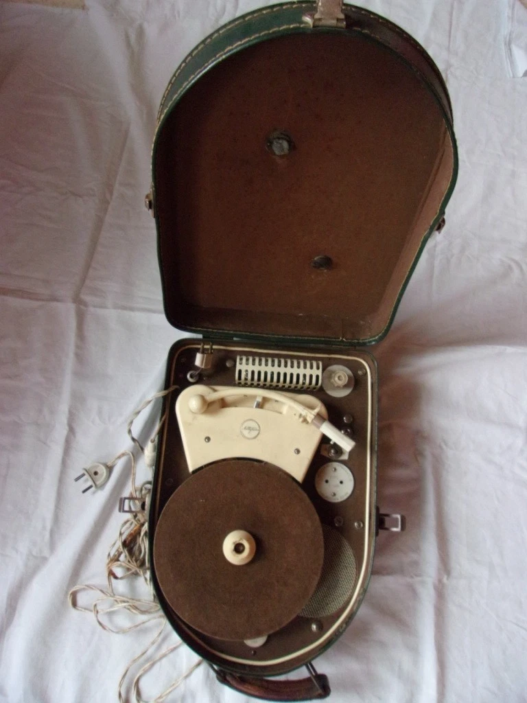 TOURNE DISQUE ANCIEN Collection Bakelite Philips EUR 215,00
