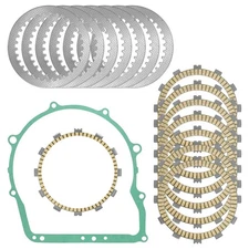 Clutch Friction Plates And Gasket Kit for Yamaha VMX1200 V-Max 1200 1985-2007