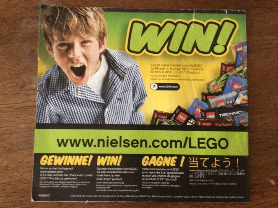 LEGO HERO Factory Rotor #7162 Instruction Manual Only (6005) - Image 2 of 3