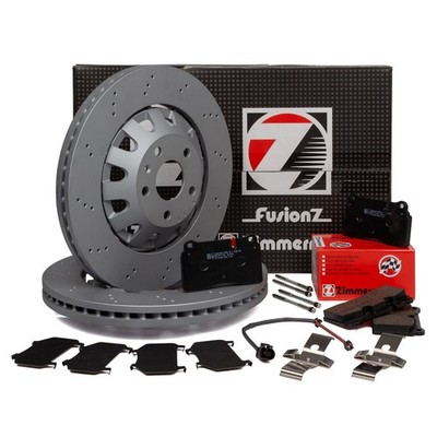 Zimmermann FORMULA Z Bremsscheiben + Beläge für AUDI RS3 SPORTBACK 8PA 1LG vorne