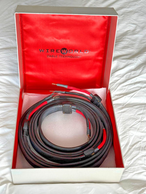 WIREWORLD SILVER ECLIPSE 6 speaker cables, SES 2.5m / 8 ft.