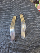 Original 1937 Chevrolet Gm Dash Center Garnish Strips Lr
