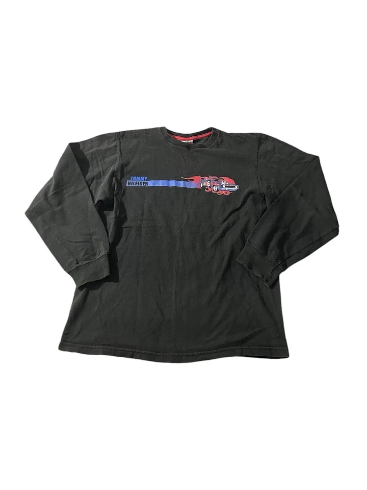 Camiseta Tommy Hilfiger Racing manga larga niño talla mediana Foto 3 de 4