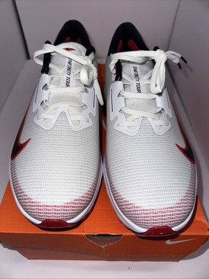 New Men's Nike Air Zoom Infinity Tour Next% 2 Red Golf Shoes
