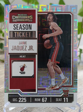 2023-24 Panini Contenders Season Ticket Premium Edition #84 Jaime Jaquez Jr. RC