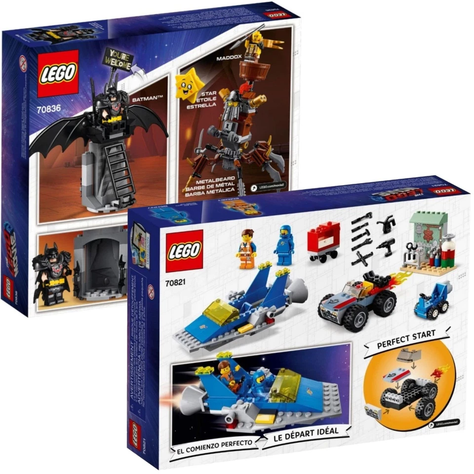 LEGO® SET 70821 + 70836 THE LEGO® MOVIE 2 Batman + EisenBart Space Werkstatt - Bild 2 von 4