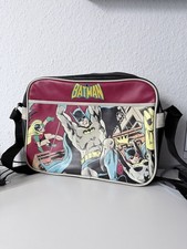 DC Comics - BATMAN Umhängetasche - Schultertasche - VINTAGE - Retro - NEU