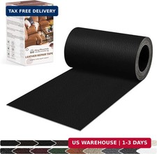 KING MOUNTAIN Leather Repair Patch,4 x 63 Inches self Adhesive Leather Repair Ta