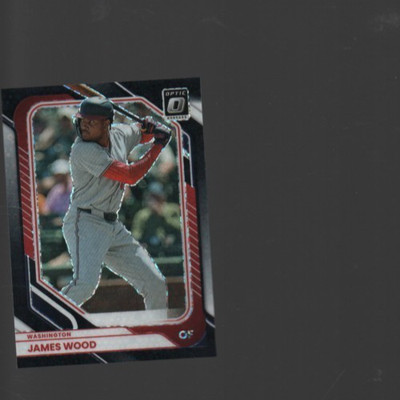 JAMES WOOD 2026 DONRUSS BLACK DOT OPTIC PRIZM NATIONALS