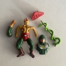 Vintage 1985 He-Man MOTU King Hiss Masters of the Universe Incomplete