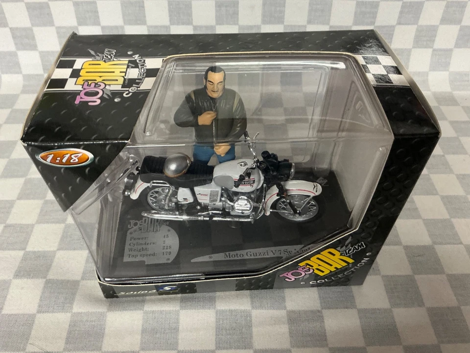 1/18 SOLIDO JOE BAR TEAM MOTO GUZZI V7 SPECIAL 1971 - Image 2 of 4