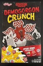 2025 Kellogg's X Stranger Things Demogorgon Crunch" Cereal - New Sealed Box