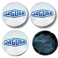 For Jaguar Alloy Wheel Centre Cap Hub x4 56mm Many Models New Style White Blue