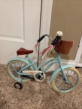 Our Generation Doll Bicycle Aqua Bike With Ba...