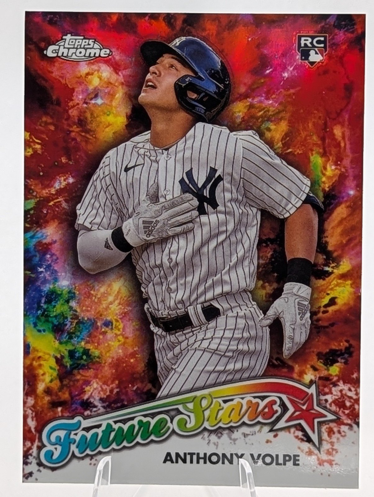 2023 Topps Chrome Update Series - Future Stars #FSU-6 Anthony Volpe (RC)
