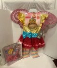 NEW Disney Sz 5/6 Fancy Nancy Costume Dress Leggings Tiara Wings & Accessories — photo 1