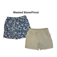 Member's Mark Girl's 2-Pack Elastic Waistband Pull-On Shorts Size 6/6X New
