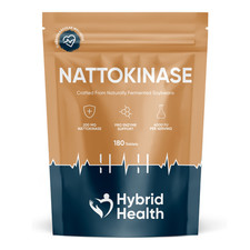 Nattokinase Supplement 200MG | 4000FU | 180 High Strength Vegan Tablets