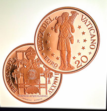 Vatican coin 2025 20 Euro Pope Francis I Miserando atque eligendo KM#414