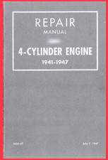 Repair Manual For The Ford 1941-1947 Flathead 4 Cylinder Engine Tractor Repair Manual For The Ford 1941-1947 Flathead 4 Cylinder Engine Tractor