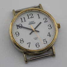 Timex Indiglo Three-Hand Quartz Analog Men's Watch New Battery