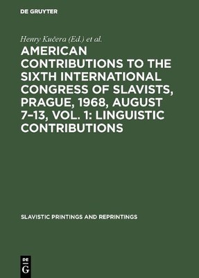 Henry Kučera American contributions to the Sixth (Gebundene Ausgabe) (US IMPORT)
