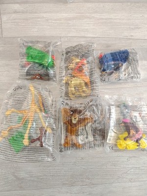 Menge 6 Vintage McDonalds Happy Meal Spielzeug - Madagaskar 2/3 & Disney König der Löwen