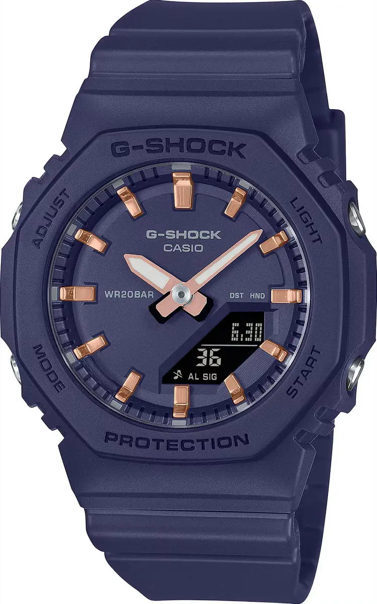Orologio Casio G-SHOCK in Resina Bio CLASSIC Multifunzione GMA-P2100M-2AER Viola