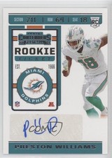 2019 Panini Contenders Rookie Ticket Preston Williams #256 Auto 11if