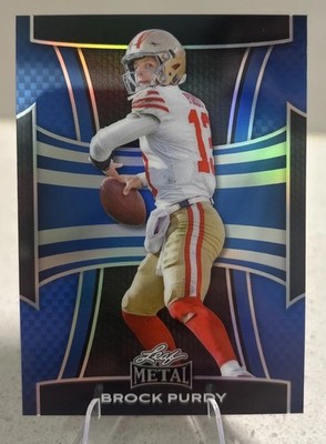Brock Purdy 2025 Leaf METAL #/49 🏈🔥🔥🔥