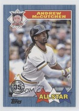 2022 Series 2 1987 Topps All-Star Baseball Blue Andrew McCutchen #87AS-46 0b4t