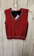 Nautica Boy's Size 3 Red Vest