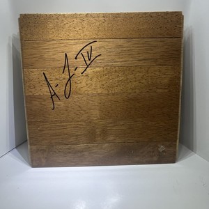 Acie Law IV Autograph Atlanta Hawks 6x6 Floor Tile Hand Signed