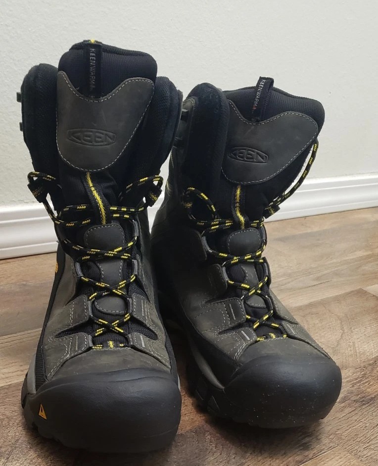 Keen Dry Stivali Caldi Uomo Invernali Neve Impermeabili Uomo 10 Outdoor Escursionismo