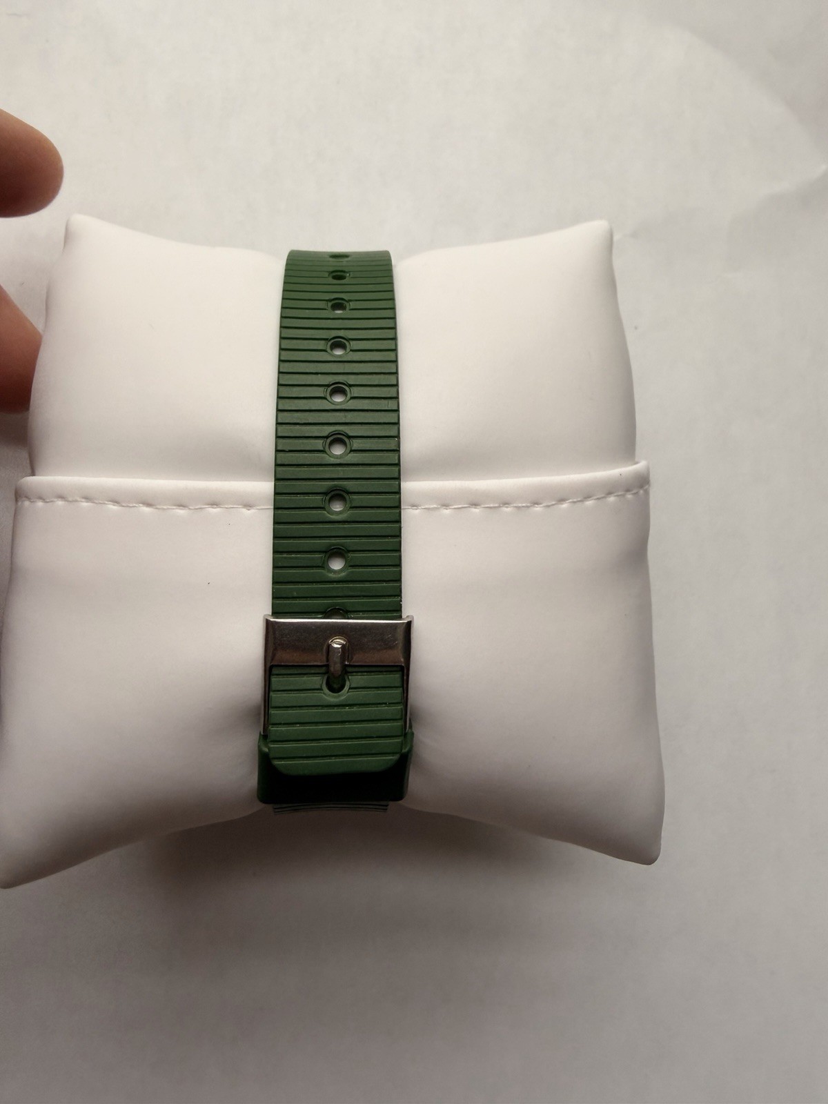 Ultra Rare Green Vintage Nelsonic SEGA Electronic Game Watch FROGGER 1983 Nice