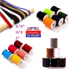 Velvet ribbon usa seller 35 colors 3 sizes