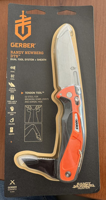 Gerber Randy Newberg DTS Knife Dual Tool System + Sheath, Free Shipping