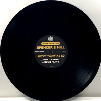 SPENCER & HILL - MOST WANTED E.P., Tiger Records TIGER 87, DE 2008, House, El 08