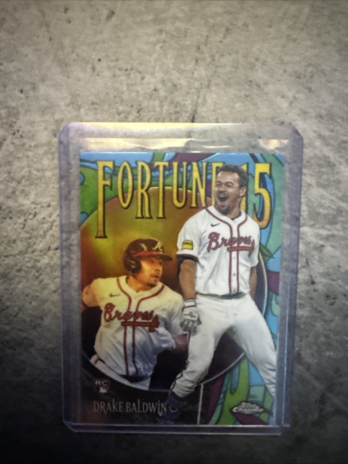 Fortune 15 Drake Baldwin 2025 Topps Chrome Update