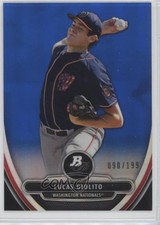 2013 Bowman Platinum Prospects Chrome Blue Refractor 90/199 Lucas Giolito 3g3