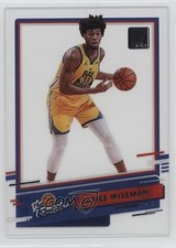 2020-21 Panini Clearly Donruss Clearly The Rookies James Wiseman #3 0q3