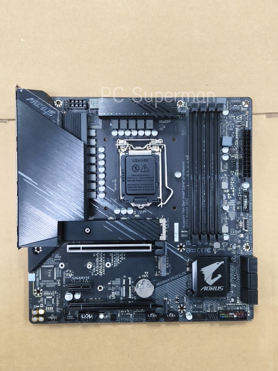 GIGABYTE AORUS B560M AORUS ELITE LGA 1200 Intel B560 Micro ATX