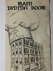 1970s Old Vintage Kansas City Menu Vintage W.A. Bunker's Pub Restaurant Menu KC — photo 4