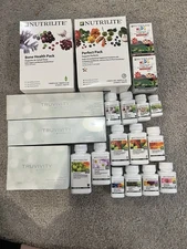 Bulk Lot of Nutrilite Supplements – Sealed – Originally Over $1,000 Retail Value