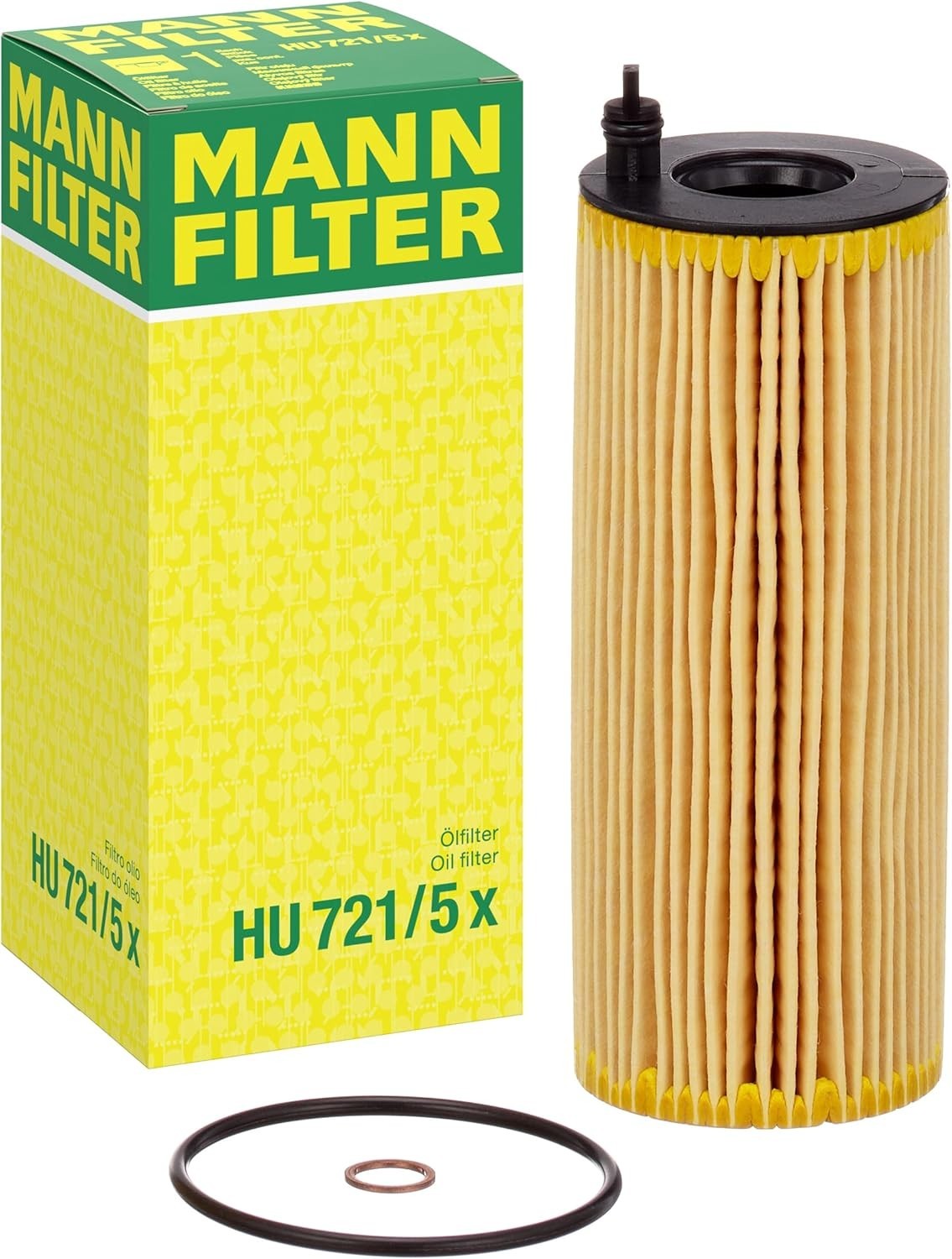 MANN FILTER HU 721/5 Oil Filter CARS + TRANSPORTERS Replacement Part