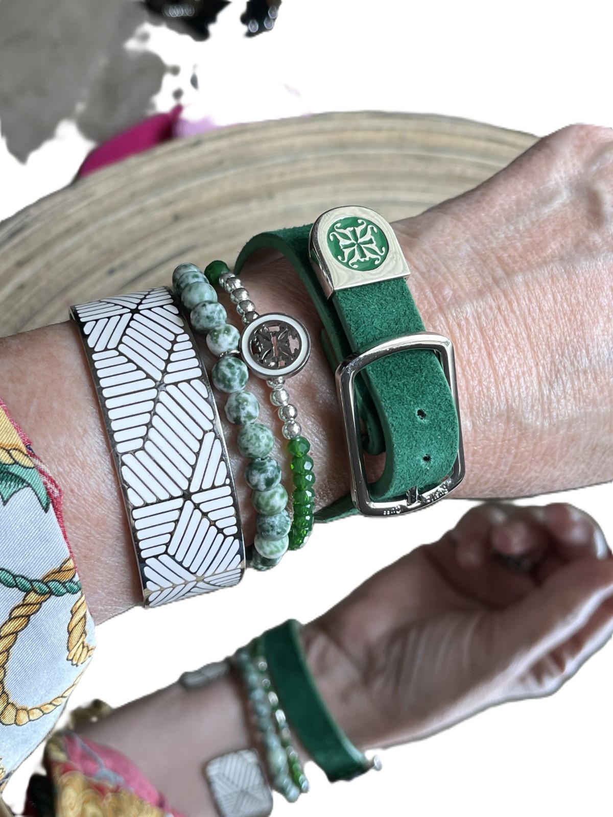 Rustic Cuff Stackable Mixable Bracelet Sets - image 10