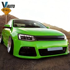 1Pair LED Headlights For VW Jetta MK6 Sagitar 2012-2018 W/Sequential Turn Signal