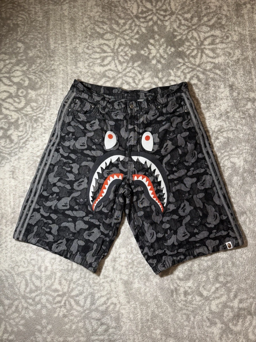 A Bathing Ape Gray Shorts for Men for sale | eBay