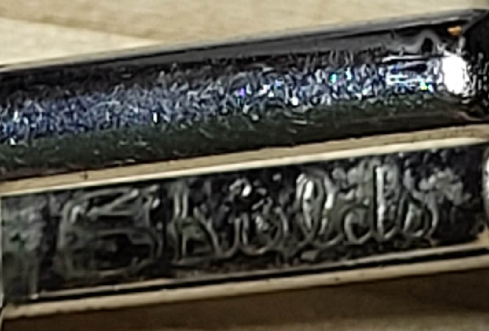 Shields Rectangle Shape Silver Cufflinks  Pre Own… - image 5